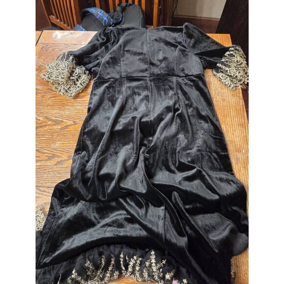 NWT Tuckernuck Pomander Place Black Velvet Lilith Lillith Dress sz XL - Picture 4 of 4
